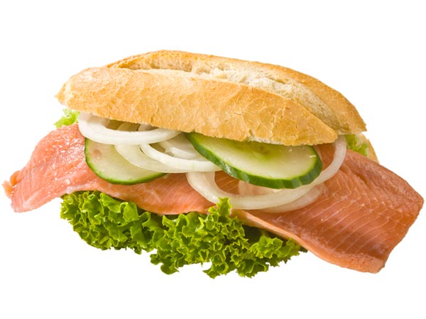 Matjesfischbrötchen